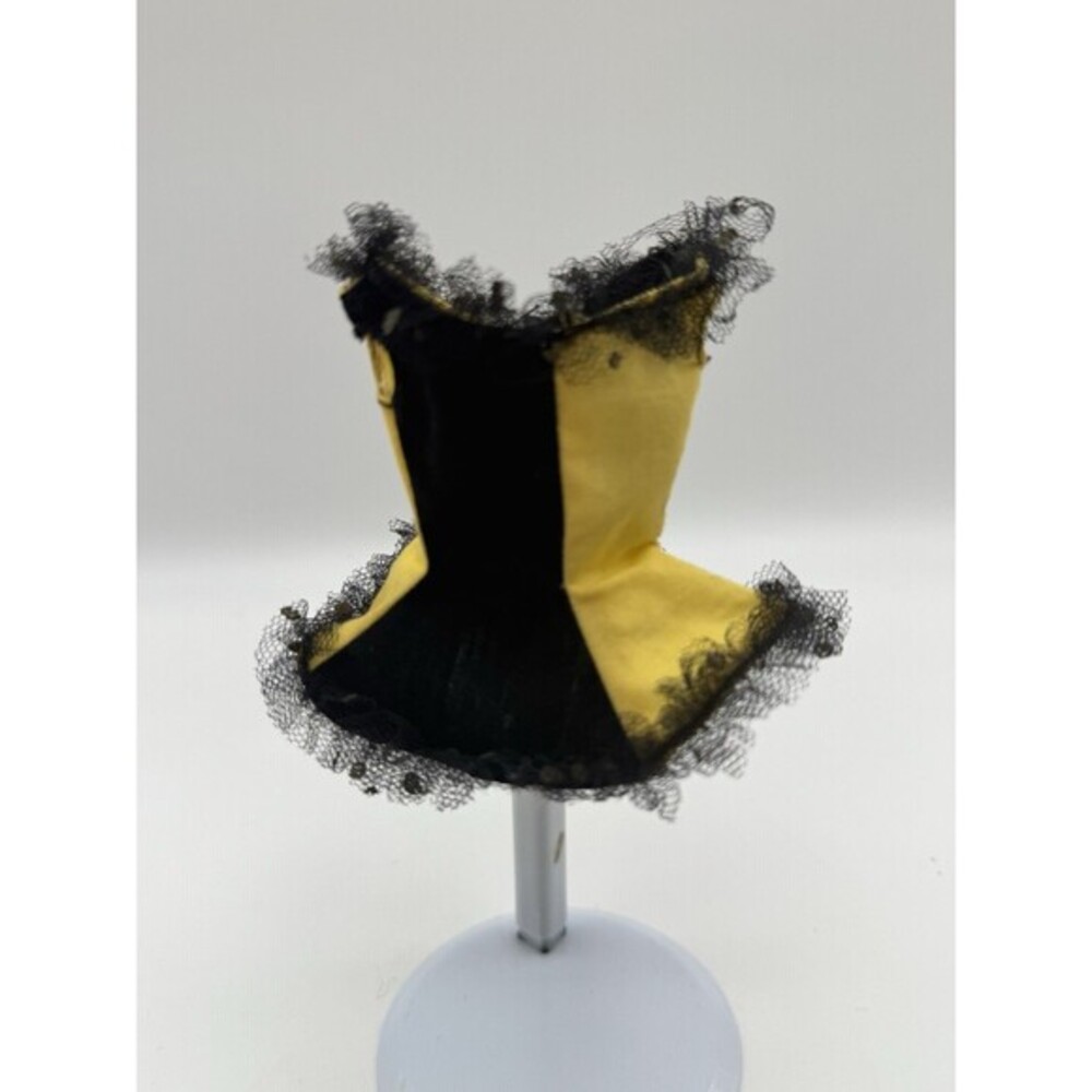 Mattel Barbie Skipper Doll Masquerade Costume Dress Black #1903 Vintage 1960s